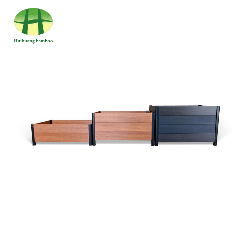 屋外耐候性竹プランター複合木材プランターボックス 屋外耐候性竹プランター複合木材プランターボックス