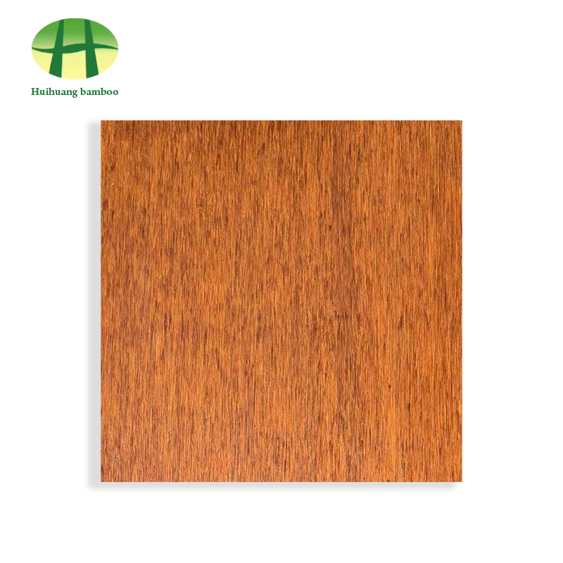 ナチュラルカラーの光沢のある重竹フローリング