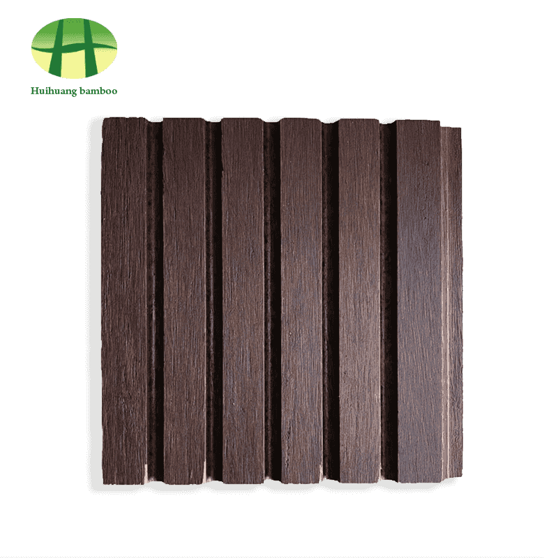 大きな溝の竹フローリング