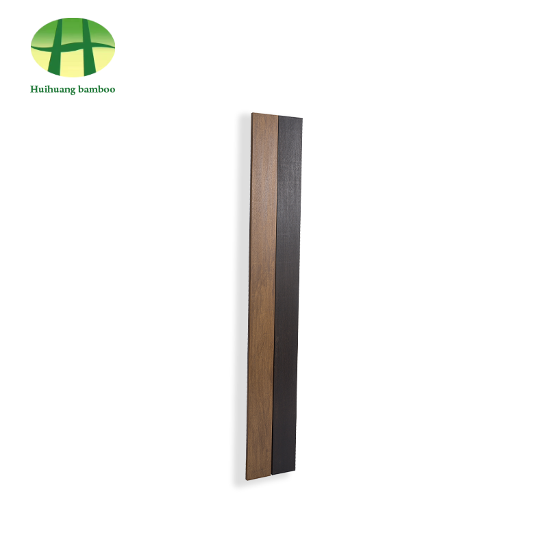 ナチュラルカラーの光沢のある重竹フローリング