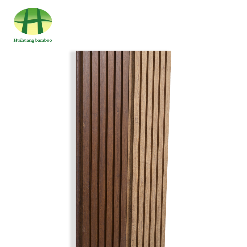大きな溝の竹フローリング