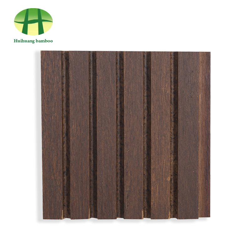 大きな溝の竹フローリング