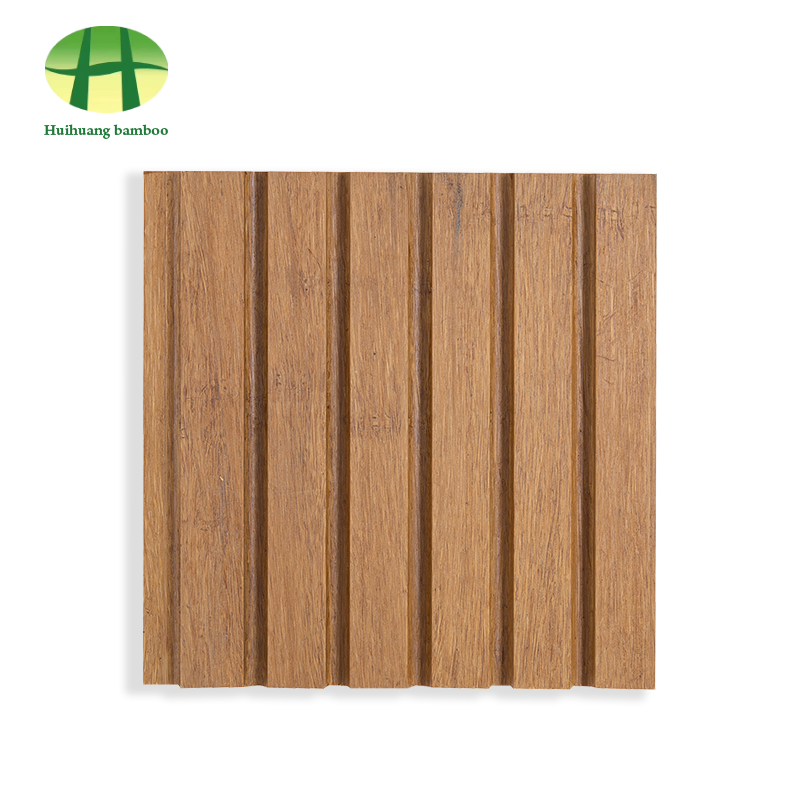 大きな溝の竹フローリング